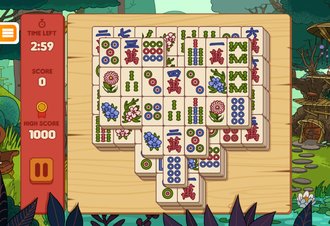 Forest Frog Mahjong - Screenshot